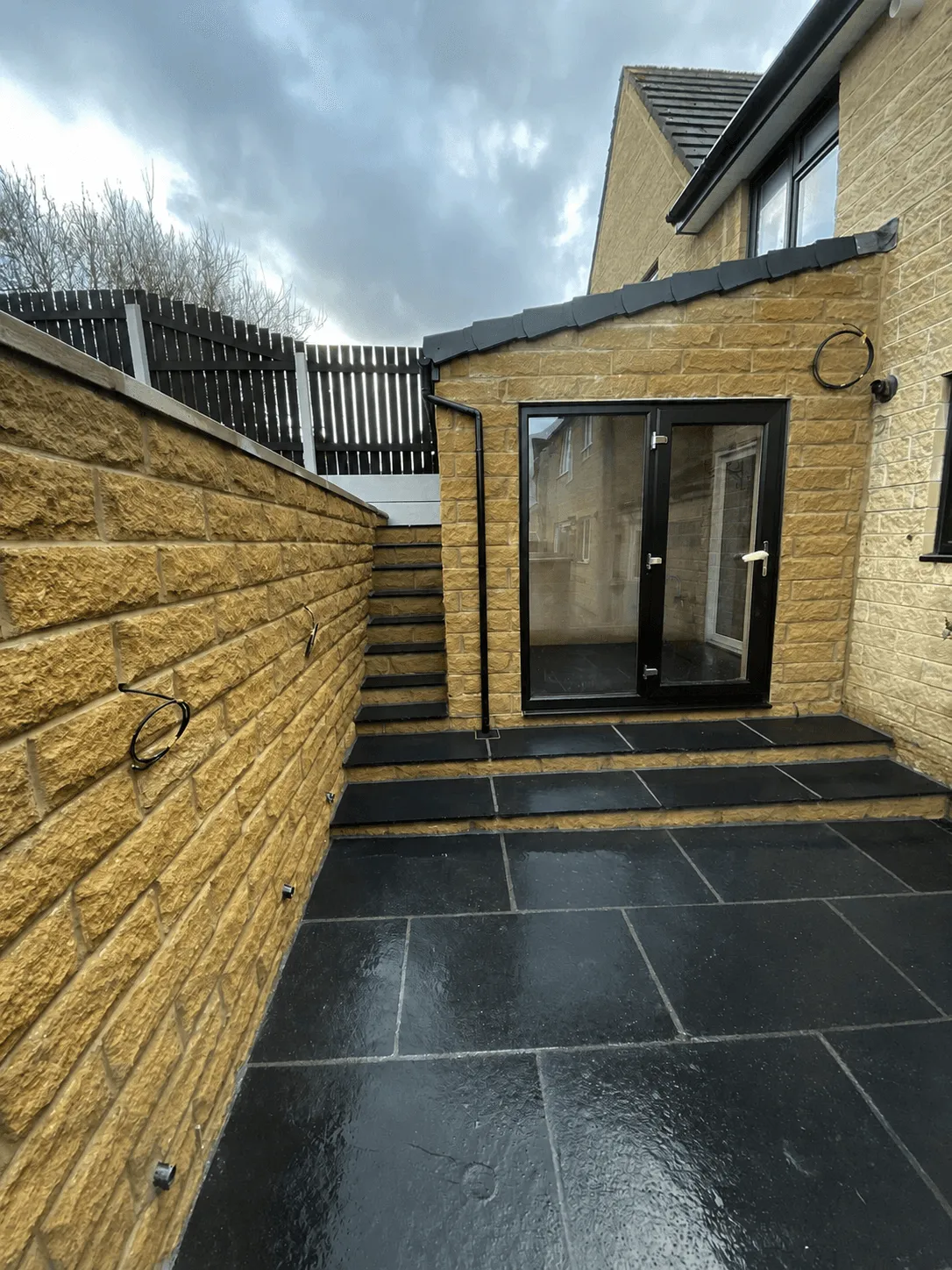 Garden Transformation & Lean-To Extension: the finished work
