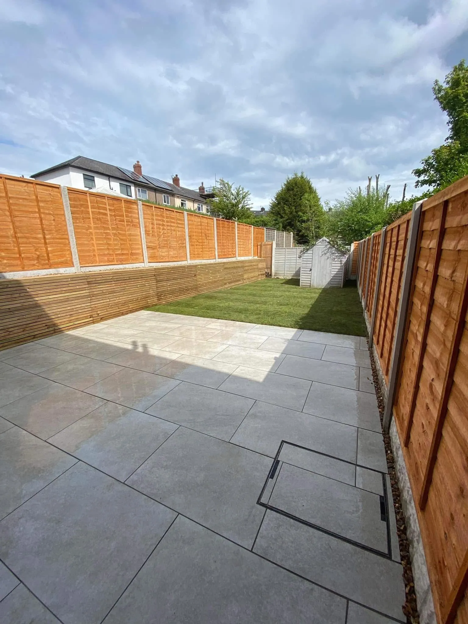 Recent Renex landscaping work in Lancashire