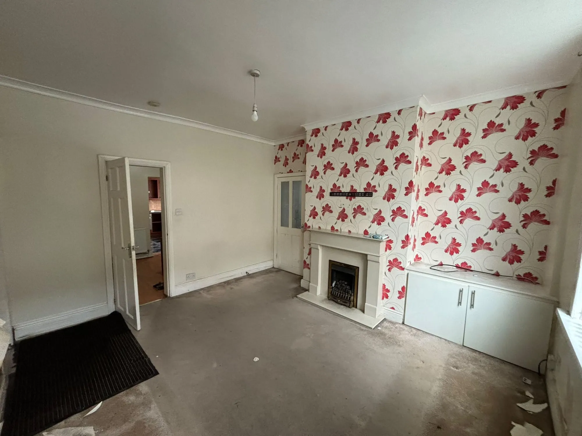 Living room: before