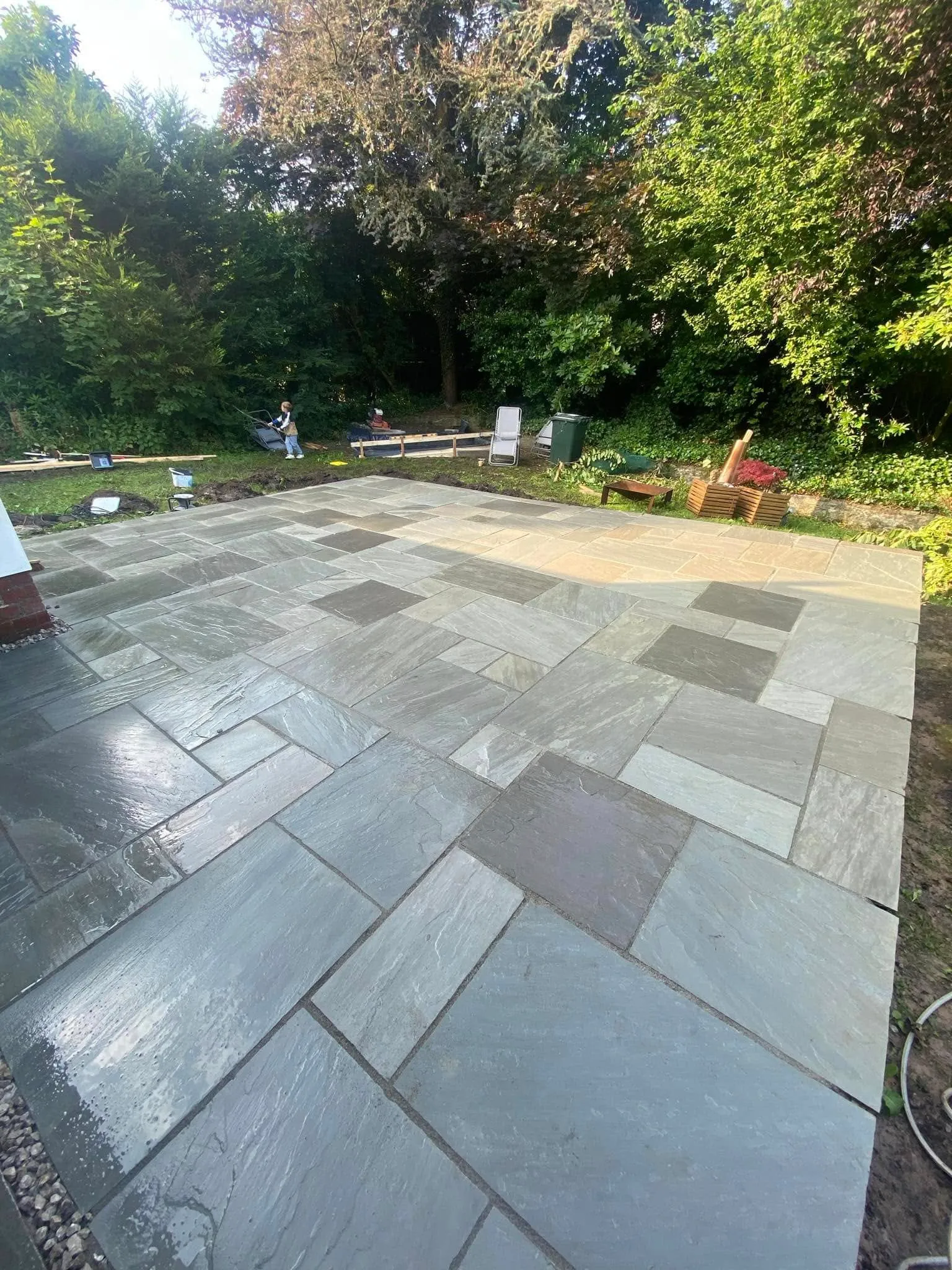 Recent Renex landscaping work in Lancashire