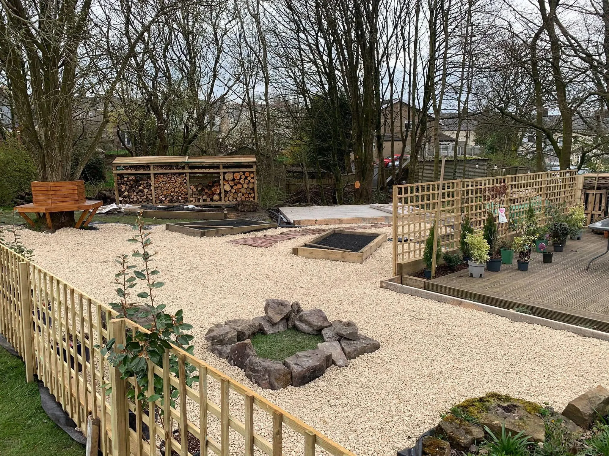 Recent Renex landscaping work in Lancashire